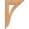 Ekena Millwork Thorton Traditional Smooth Bracket w/ Offset Brace, Western Red Cedar, 5 1/2"W x 16"D x 24"H BKT0604X16X24THR01SWR - alternate 4